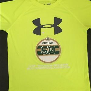 UNDER ARMOUR Yellow w/ Green Dallas Logo